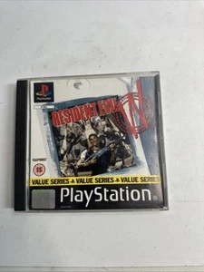 Resident Evil PS1 Game Complete In Good Condition 1996/Tested/PAL/Platinum - Picture 1 of 4