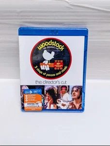 Woodstock: 3 Days of Peace & Music Director's Cut (Blu-Ray) OOP RARE HTF NEW NIW - Picture 1 of 2