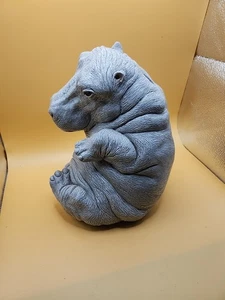 Bank Makers of America Inc Hippopotamus Coin Bank Piggy Bank ~ 5.5 Lbs ~ - Picture 1 of 9