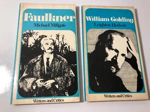 b Writers & Critics WILLIAM GOLDING & LEIGHTON HODSON Faulkner & MILLGATE Bios - Picture 1 of 4