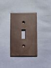 Brown Bakelight One Switch Wall Plate Cover