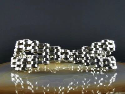 Armband Silber 925 Glieder Fahrrad extrem - massiv 106 Gramm !  - Bild 1 von 4