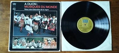 LP Vinyle Musiques du Monde (à Dijon, fête internationale de la vigne) Fr. 1971 - Photo 1/2