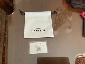New Coach Jewelry Drawstring Pouch Dust Bag Only 1 pouch - Picture 1 of 4