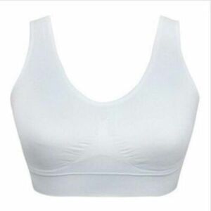 3 Pack Women Seamless Plus Size Sport Bra Wireless Gym Yoga Top Comfy Soft Vest