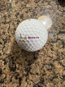 LOGO BOLA DE GOLF - ORIGINAL - EL CENTRO DE LA GUERRA - BOLA DE PRUEBA!!️ - Imagen 1 de 1