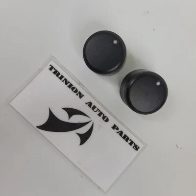 Juego de 2 pares de perillas calefactoras negras Acura RL 1999-2004 OEM Foto 1 de 3
