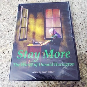 Stay More: The World of Donald Harington (DVD, Sealed) Rare Documentary Film - Imagen 1 de 7
