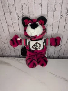 VTG Buffalo Sabres Sabretooth Plush Stuffed Figure w/ Skates Goat Head 90s 10.5” - Picture 1 of 4