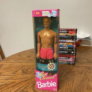 1993 Mattel Sun Jewel Barbie Ken Doll Mattel #10954 - Picture 1 of 6