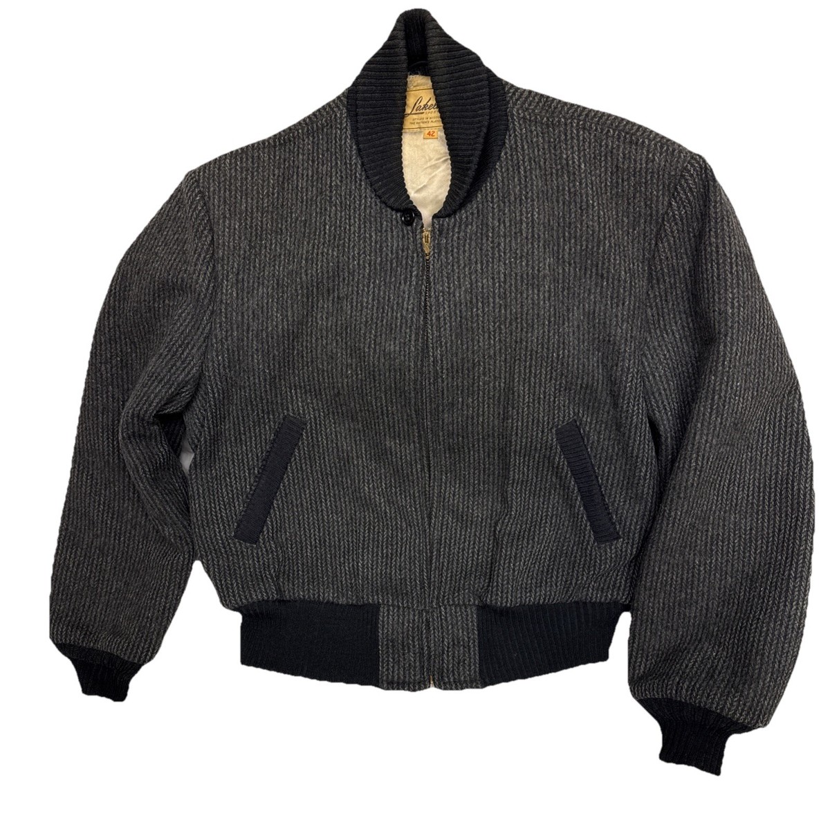 ジャケット・アウター 50's Vintage Wool Jacket 1950s 100% Wool