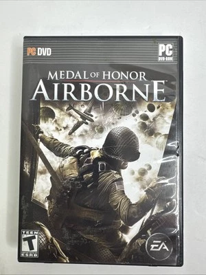 Medal of Honor Airborne 2007 PC DVD-ROM juego EA juegos disco limpio Foto 1 de 3