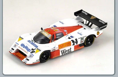1/43 Lancia LC2-88 Ferrari  "West"  Dollop Racing   Le Mans 24 Hrs 1988  #24 - Image 1 of 3