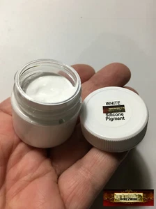 M00162-oz MOREZMORE Silicone Pigment WHITE Color 1 oz Concentrated - Picture 1 of 1
