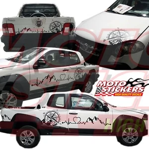 Fiat Strada pick-up - kit decalcomanie 4 lati - 28 colorazioni disponibili - Imagen 1 de 2