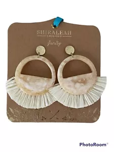 Shiraleah Ivory Reese Earrings - Picture 1 of 5