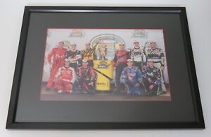 2006 NASCAR Signed Auto 11x17 Photo by 10 Drivers Dale Earnhardt Jr, Gordon+ JSA