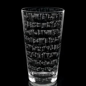 CUNEIFORM Pint Glass - Picture 1 of 5