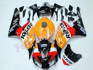 Kit de carenado de molde por inyección ABS 2006 CBR1000RR REPSOL negro naranja - Imagen 1 de 8