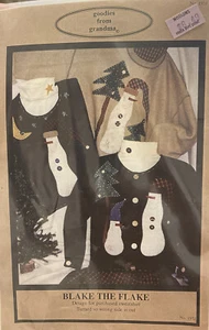 Goodies From Grandma Blake The Flake Pupazzo di Neve Natale - Foto 1 di 2