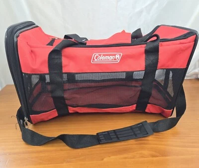 TRANSPORTADOR DE MASCOTAS COLEMAN DELUXE TRAVEL USADO EN EXCELENTE ESTADO, ¡HASTA 12 LIBRAS! Foto 1 de 4