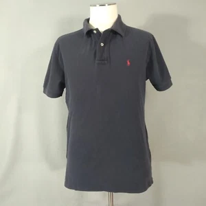 Polo Ralph Lauren shirt men's medium blue short sleeve cotton - Picture 1 of 12