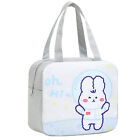 Lunch Box Bag Anti-deformed Zipper Design Oxford Cloth Tear Resistant Lunch Bag