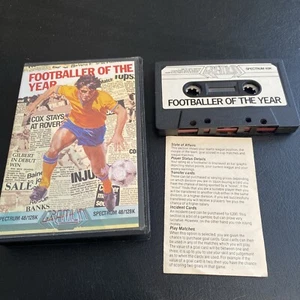 FOOTBALLER OF THE YEAR SPECTRUM 48K COMPUTER GAME GREMLIN 1986 (b40) - Zdjęcie 1 z 4