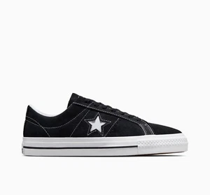 Converse CONS One Star Pro Shoes Black/White - Picture 1 of 8