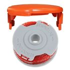 Double Autofeed Spool & Line & Spool Cap Cover For Flymo Strimmers & Trimmer New