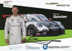Georgi Donchev (BG) - Huber Racing - original signierte Autogrammkarte 15x21cm - Picture 1 of 1