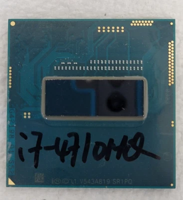 ✅Intel Core i7-4710MQ SR1PQ Quad-Core 2.5-3.5 GHz 946-Pin Socket G3 CPU✅ - Image 1 of 2