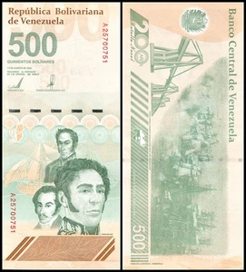 Venezuela 500 Bolívares Digitales, 2023, P-121, UNC - 500 - Imagen 1 de 2