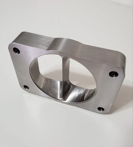 3.5" to T6 Twin Scroll Turbo Adapter Flange for Dodge Cummins 304 Stainless Stee - Bild 1 von 3