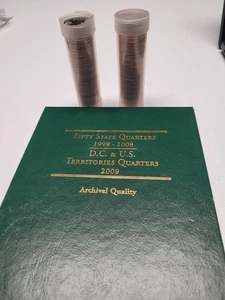 Fifty State Commemorative Quarters 1999-2008 Archival Quality - Picture 1 of 3