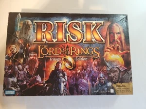 Risk Lord of the Rings Middle Earth Conquest Juego de Mesa Completo con Anillo 2002 - Imagen 1 de 6