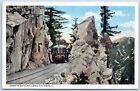 Postcard CA Granite Gate Mt Lowe California Pacific Electric Railway #122 A90