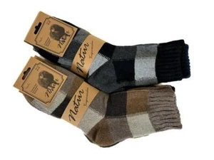 Hombres Calcetines Térmicos Cálidos Cordero Lana Calcetín Invierno Trabajo Grueso Suave Hombres Calcetín Calefacción Medias Medias Calentadas - Imagen 1 de 8