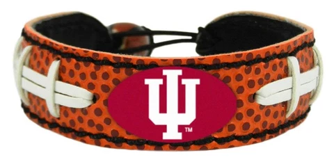 Indiana Hoosiers Classic Football Bracelet [NEW] NCAA Jewelry Wrist Necklace Cover