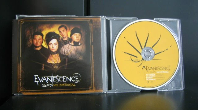 CD sencillo de 4 pistas Evanescence - My Immortal Foto 1 de 1