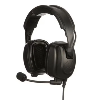 MOTOROLA # PMLN7465A Over-the-Head Headset w/ Noise-Canceling Boom Microphone  - Image 1 of 4