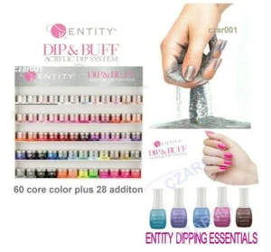 Entity Essential Dipping Liquid & Buff Powder 0.8oz net wt - Over 80 Plus Colors - Picture 1 of 4