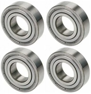 Rodamiento de bolas 609 ZZ 9 mm también conocido como 609ZZ o 609-ZZ. Paquete de 4 rodamientos de 9 mmX24 mmX7 mm - Imagen 1 de 5