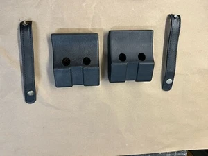 73-79 Ford Truck Supercab Rear Seat Bumpstops & Straps OEM 1973-1979 - Picture 1 of 3