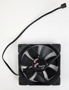 Lot of 2 Fractal Design Dynamic X2 GP-12 120mm PC/Computer Case Silent Fan 3-pin - Picture 1 of 3