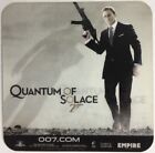 007 Quantum Of Solace James Bond 2008 4" Promo Dual Image Plastic Coaster - New