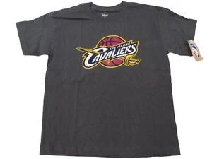 New Cleveland Cavaliers YOUTH Size L Large Gray Majestic Shirt - Picture 1 of 5
