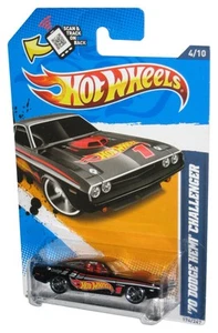 Hot Wheels HW Racing '12 4/10 Black '70 Dodge Hemi Challenger Toy Car 174/247 - Picture 1 of 1