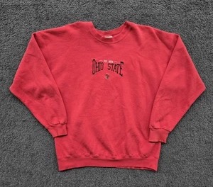 Sudadera De Colección Ohio State Buckeyes Cuello Redondo Para Hombre XL Bordada Envejecida - Imagen 1 de 12