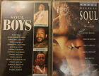 SOUL COMPILATION - DEEPEST SOUL - SOUL BOYS - 2 X ALBUM CASSETTE BUNDLE